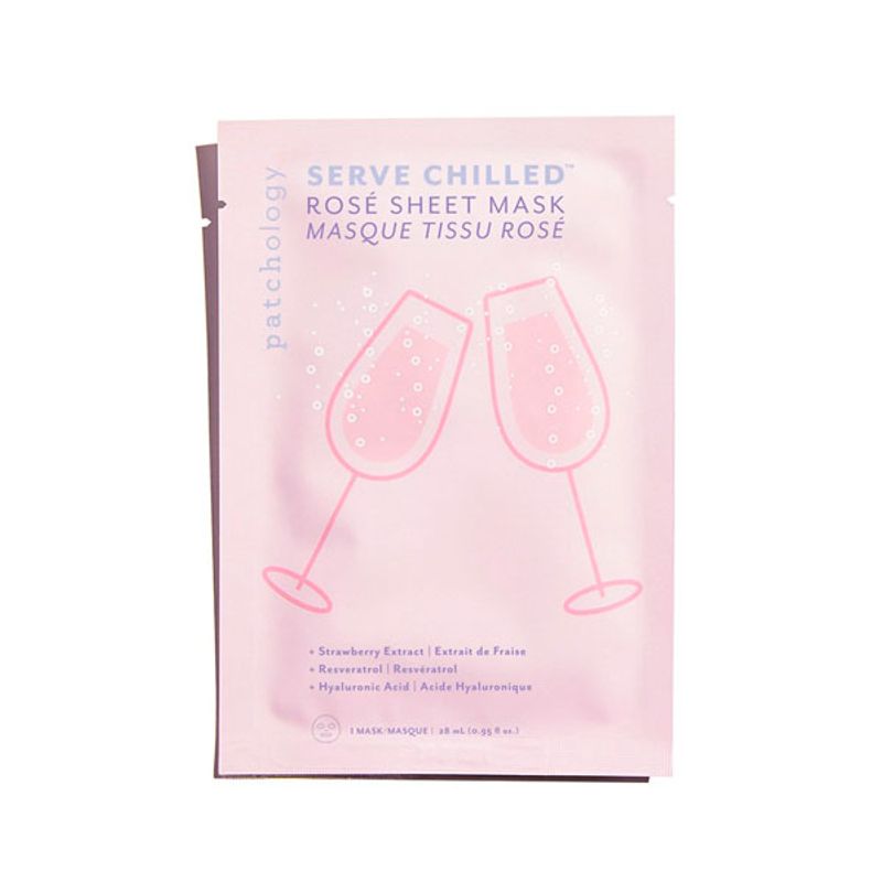 Serve Chilled Rosé Sheet Mask